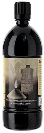 Cera Liquida Eremo per Lampade e Candele da Chiesa, 1 Litro, Confezione da 12 Pezzi