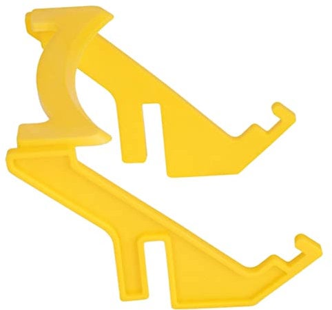 FUNOMOCYA 2 Stücke Honigeimer Halterung für Imker Bienenhonig Rack Langlebiges Kunststoffmaterial Bienenzucht Werkzeug für Honigernte Sicheres Entfernen Schwerer Eimer