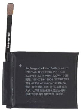 Batteria Pila per APPLE WATCH SERIE 5 44mm A2181 A2093 5' Gen. Quinta Generazione Ricambio Sostituzione