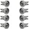 FIND A SPARE Dishwasher Upper Basket Wheel Compatible with Zanussi 50286966002 50278101006 50286967000 50269921008 (PACK OF 8- GREY)