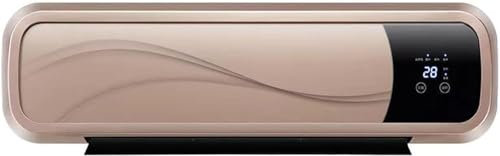 3000W Electric Downflow Heater with Thermostat, LED Display, Timer & Remote Control - Wall Mounted Over Door Air Curtain and Fan for Efficient Heating