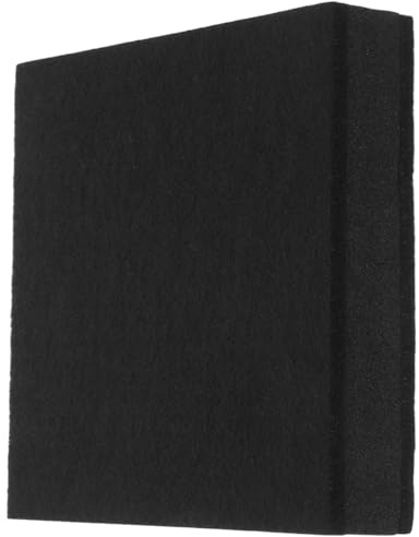 Didiseaon Speaker Isolation Pad Subwoofer Isolation Pad for Drums Loudspeaker Playback Recording Sound Dampening Noise Reduction Vibration Control Easy Install 7.87 X 7.87 X 1.89 in