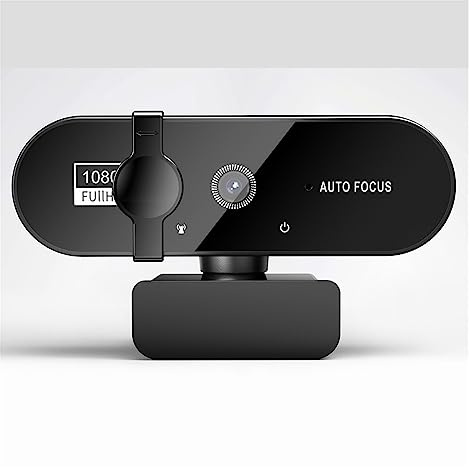 OutFyt Webcam for PC Web Kamera Mini Cam Mit Mikrofon USB Webcan Autofokus 4K 2K 1080P Volle HD Stream for Computer Laptop, Stream Guard(1080P)