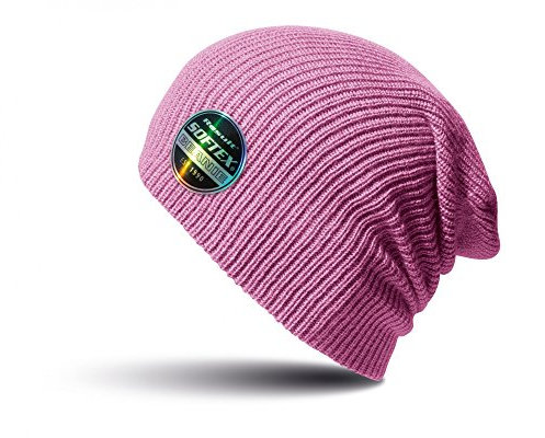 Result Winter Essentials Core Softex Beanie Hat (One Size) (Ribbon Pink)