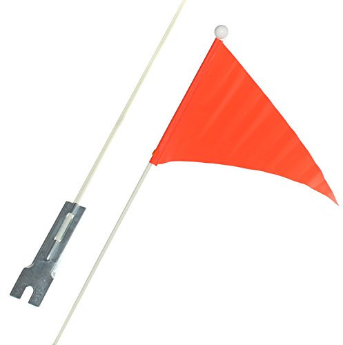 Old-Harvest 1 Kinderfahrrad Sicherheitswimpel Fahne Wimpel Fähnchen Orange Fahrrad Sicherheit Wackelfahne Winker Neu