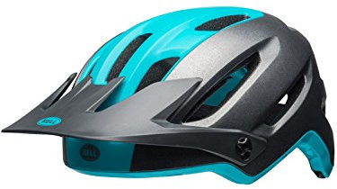 BELL 4Forty Fahrradhelm, Matt/Glanz Gunmetal/Tropic, Medium (55-59 cm)