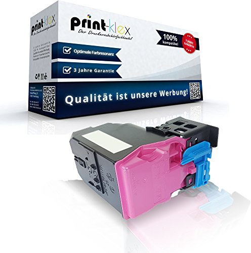 Print-Klex Tonerkartusche kompatibel für Konica Minolta Bizhub C35 35P A0X5352 TNP-22 M TNP 22 M TNP22M Rot Magenta - Office Print Serie