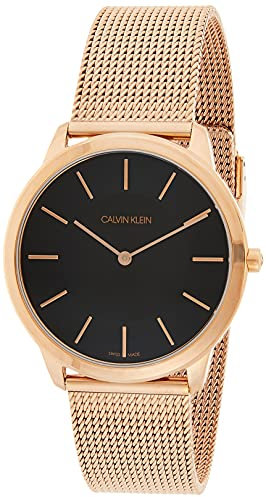 Calvin Klein Armbanduhr Edelstahl Rosé Vergoldet 40mm