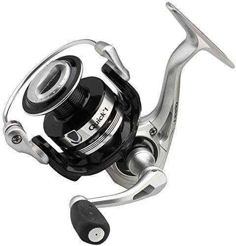 DAM Quick 1 RD, Angelrolle, Spinnrollen, Die ultimative Angelrolle für Geschwindigkeit und Präzision, Schwarz, Unisex, Schwarz, 4000