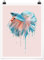 Bilderwelten Poster Wanddekoration Jonas Loose - Schmelzender Fisch Glänzend 60 x 45cm
