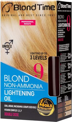 Haaraufhellung Öl, hellt bis zu 3 Stufen auf, Ammoniakfreies Haarbleich Produkt, 180 ml