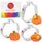 Ann Clark Ausstechform Kürbis Ausstechformen für Halloween, Herbst 3 Teile Set