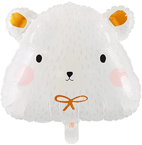 Folienballon Eisbär 51x45cm Weihnachtsdekorationen