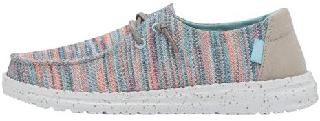 Hey Dude Damen Wendy Sox Moc Toe Shoes, Sunset Pink, 40 EU