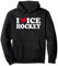 I Love Ice Hockey Eishockey Pullover Hoodie