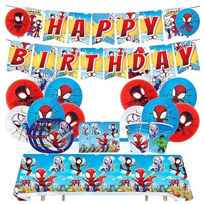 Addobbi Feste di Compleanno Palloncino Festa Festone di Compleanno Compleanno Stoviglie Decorazione Tovaglia Piatti Tovaglioli Tazze