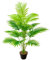 Heflashor Large Indoor Artificial Plant,84cm Artificial Tall Plant 18 Branches in Pot Indoor,Large Faux Palm Tree Tropical Hawaii Green Fake Plants for Bedroom Office Garden Wedding Party Deco