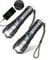 Maxesla Lampe Torche LED Ultra Puissante, 10000 Lumens Lampe Torche Rechargeable, Lampe Tactique, 5 Modes USB Torche IPX5 Étanche, Zoomable Antichoc, pour Camping (Avec Rechargeable Batterie)Lot de 2