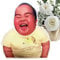 AALLYN Wackelkopffiguren, Wackelkopf-Ornament, Niedliches Tatan Swaying Doll Figur Schild, Desktop Crafts Ornamente, Tischdekoration für Auto-Armaturenbrett, Schlafzimmer, Wohnzimmer