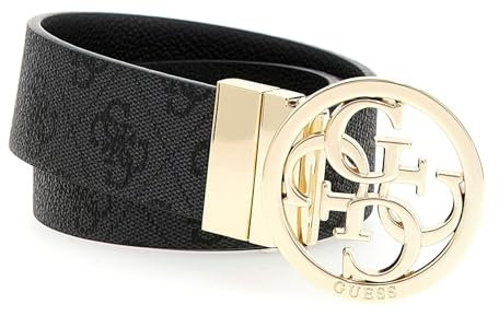Cinta donna Guess Nolana 4g reversible coal logo C25GU07 BW9166P4235 S