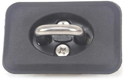 EEWIQOQ Cargo Strap, Schwarz, Metall, J-Haken, für Dodge RAM 1500, 2500, 3500, LKW