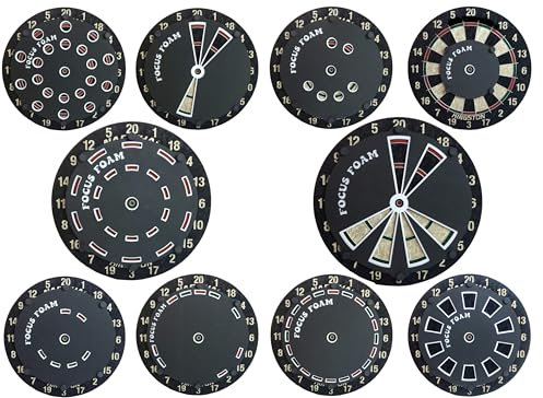 Focus Foam Dart Trainer | Steel Tip | Full Collection | Set of 10 (Non Magnetic)