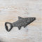 Cast Iron Fish Design Bottle Opener, 16.8 cm