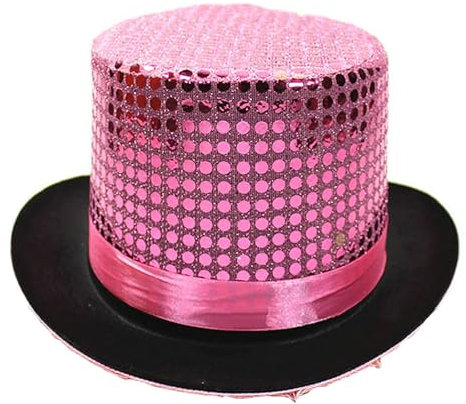 Irische Herrenhüte für Damen, Irischer 4-St.-Tag-Hut, breite Krempe, grüner Hut, rose, Einheitsgröße