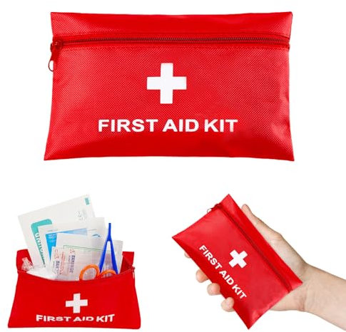 Mini Erste Hilfe Set, Mini Reiseapotheke, kompaktes Erste Hilfe Set Outdoor, Mini Verbandskasten 2025, First Aid Kit, Outdoor Erste Hilfe Set Kinder Erste Hilfe Set Fahrrad
