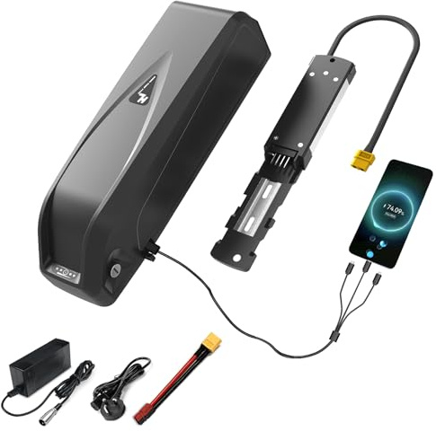 New Ebike Battery 52 V 20 AH Electric Lithium-ion Bike Battery with Charger/Anderson /XT60 XLR connector for 52 V 250W