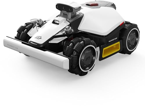 MAMMOTION LUBA Mini 2 AWD 1000 Robot Tondeuse sans Fil | Recommandée 1000 m², AI Vision à Tri-Caméra & NetRTK, Auto Cartographie, DropMow, Pentes 80 %