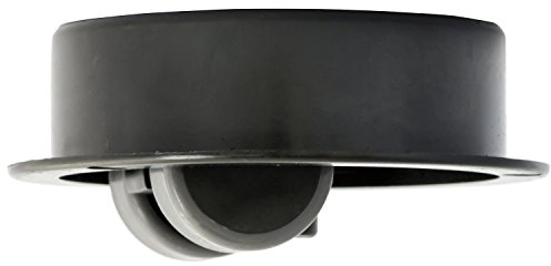Dörner + Helmer 790282 Rolleinsatz Doppelrolle Rad ø 30 mm, Lauffläche weich, Kunststoff schwarz