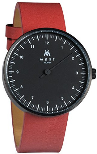 MAST MILANO BK102BK04-L-UNO - Einzeigeruhr für Herren Ultra dünne
