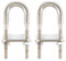 M6x90 Boulon en U en acier inoxydable 304 (2 pièces)
