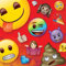 Papierservietten - 16,5 cm - Rainbow Fun Emoji Party - Packung mit 16 Stück