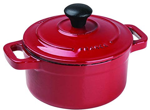 PEGANE Mini Cocotte en Fonte Emaillée - 10 cm