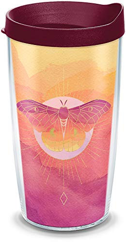 Tervis Moth Wrap With Travel Lid (24 oz Tumbler)