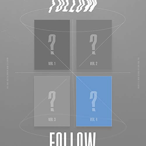 Starship Entertainment Monsta X – Follow – Find You [Version 4] Album + Avantage pré-Commande + Poster + Cartes Photos supplémentaires