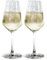 PR Print Royal Wein-Glas mit Gravur - Love Forever - mit Namen & Datum selbst gestalten - Weißwein-Gläser graviert für Paare, Geschenk Valentinstag, Hochzeit, Weihnachten, 2er-Set