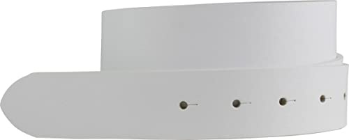 BELTINGER Gürtel aus Vollrindleder ohne Schnalle 3,5 cm | Jeans-Gürtel für Damen Herren 35mm | Chino-Gürtel ohne Schließe