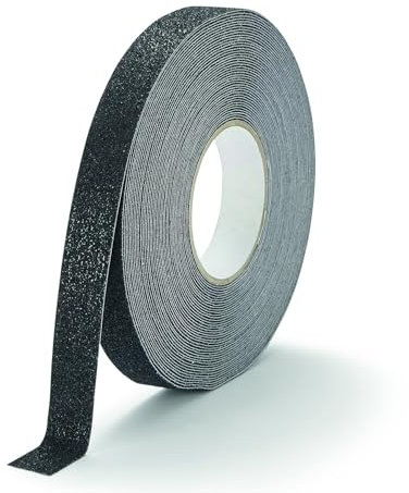 Durable Antirutschband grob DURALINE GRIP+, 25 mm x 15 m, zur Sicherung von Treppen, Rampen etc., schwarz, 109401
