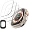 TOCOL 4 Pièces Protection Écran pour Apple Watch Ultra 2/1 49mm [9H Dureté] [Sans Bulles] [Résistant aux Rayures] Verre Trempé pour Apple Watch Ultra