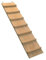 mypethouse Holzleiter für Nager 100% Nachhaltig 49,3 x 12,1 x 0,8 cm