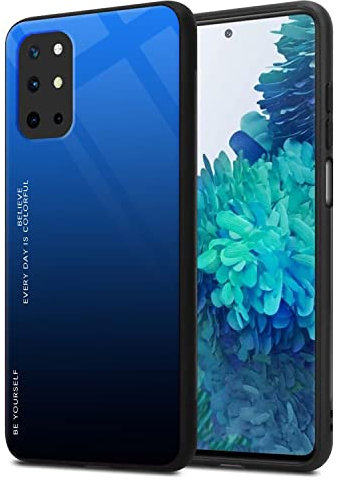 RankOne Gradient Glitter Handy Hülle für OnePlus 8T / OnePlus 9R (6.55 Inches), Dünne Schlanke Schutzhülle - 7