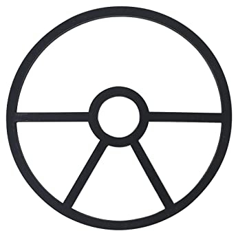 DHVIJA Ventil Spinne Dichtung Schwimmbad Sandfilter Ersatzteile Pool Umschaltventil 4 5 Brach Multiport Joyous (Color : Black 4holes 16.8)