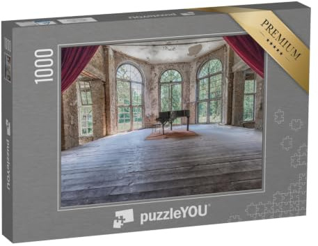 puzzleYOU: Puzzle 1000 Teile „Grabowsee - beeindruckender Lost Place“