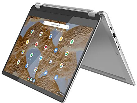 Lenovo IdeaPad Flex 3 Chromebook Notebook, écran Tactile FHD de 15,6 Pouces - (Intel Celeron N4500, Carte Graphique intégrée, RAM 4 Go, 64 Go, WiFi 6, Chrome OS) - Arctic Grey