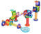 PicassoTiles Marble Run 60 Piece Race Track Magnetic Tiles Magnet Building Block Educational Construction Toy Set Playset STEM Learning Kit Child Brain Development HandEye Coordination Training PTG60