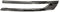 DM Autoteile 106178 Kühlergrill Leiste Blende links oben verchromt kompatibel für Astra K Sports Tourer