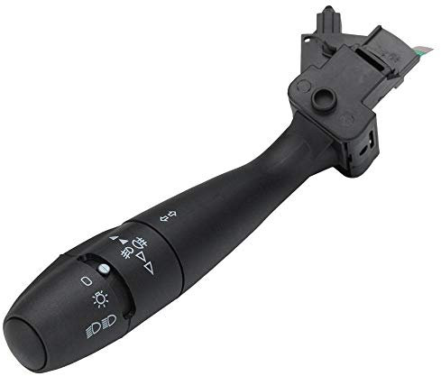 Mando Palanca Intermitentes Luces Indicador de señal de giro del automóvil Interruptor de dirección de la dirección de la dirección AUTO 96477533XT para usar con Peugeot 1007 206 207 307 406 407 807 I